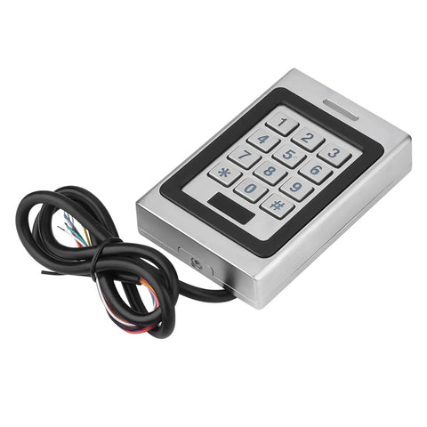 Three Mode Access Control System With Card Or PIN Or Both For External And Internal Security Rugged Metal Housing Keypad