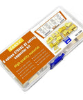 Prototyping Ready Safety Capacitor Kit Must Have For Electronics, 40 Piece Set, Open Labeled Case, 275VAC X2 Polypropylene Film