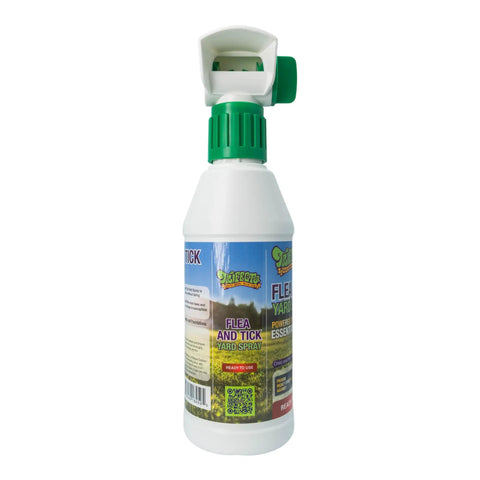 All Natural Flea And Tick Yard Spray For Outdoors With Essential Oils, Pet And Family Safe, Hose End Sprayer bottle 5000 sq ft