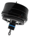 Heavy Duty Power Brake Vacuum Booster For Dodge Durango And Jeep Grand Cherokee 2011 2015, black finish, top view, direct mount replacement.