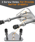 Dope Aluminum Skateboard Wall Mount Hanger With Two Screw Holes For Stable Deck Display And Storage Horizontal Or Vertical Mount