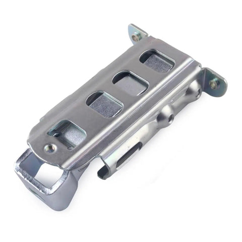 Door Hinge Check Strap for Sprinter Vans 2006 to 2021 Front Door Stopper and Control Strip Built Tough With Metal and ABS, side angle view