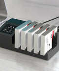 Slick 5 Bay Hard Drive Dock For 2.5 And 3.5 Inch Ssd And Hdd With Smooth Offline Cloning and Easy No Sweat Type C Setup.