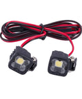 1/10 Scale RC Lights Kit Two LED Headlights For 1/8 And 1/10 RC Crawlers Including SCX10 III CJ7 Wraith Capra VS4-10