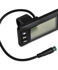 Weatherproof 5 Pin LCD Display for Electric Bikes, waterproof bike dashboard, 22.2mm handlebars, easy install GD01 indicator
