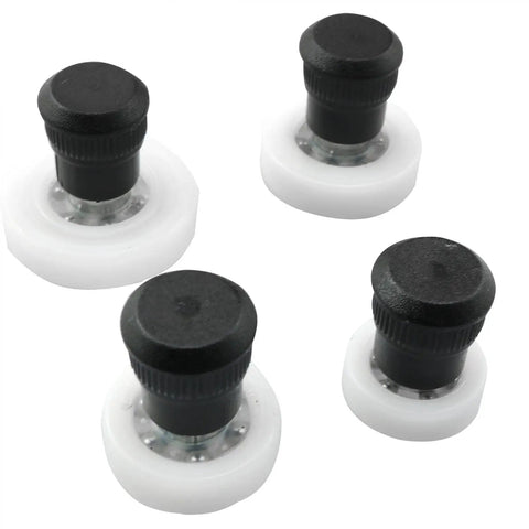 Four Size Ceramic Clay Rotary Tool Set For Throwing And Trimming Pottery With Centering Aid And Hand Protection Durable Plastic And Iron Build Includes 2.8 Cm 2.5 Cm 2.1 Cm And 1.8 Cm Tool Heads