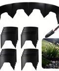 Image of Spliceable Slope Planter Kit With Shovel, 20 Pcs Round Edging Rings For Erosion Control, includes shovel and garden setup.