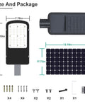 Ultra Bright 100W Solar LED Flood Light Outdoor With 18000 Lumens 6000K Daylight IP67 Waterproof Dusk To Dawn Security