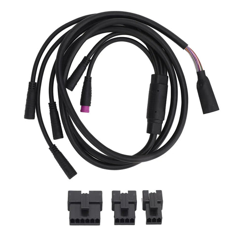 Integrated Wiring Harness For Electric Scooters With Central Control Line 1T5 Cable 13 Core Copper Wire Durable Copper Core Replacement Kit Compact And Easy To Install Plug And Play Upgrade For Reliable Wiring