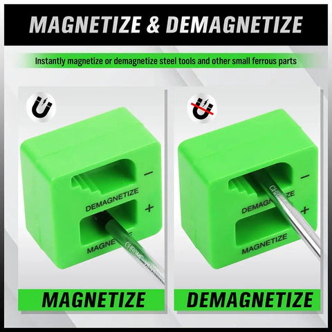 11 Piece Magnetic Screwdriver Set With 5 Phillips And 5 Flat Tips Built Tough Chrome Molybdenum Vanadium Steel Strong Magnetic Blades For Automotive And Home Repairs Loosening Seized Hardware Made For Any Task