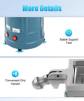 Pro Grade Thermoforming Vacuum Forming Machine For Dental Labs, 110V 600W Heat Molding Tool With Symmetrical Heating System, Space Saving Dental Forming Equipment, stable feet and grip handle
