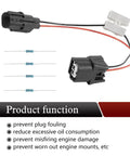 VCM Muzzler Harness Disable Kit For Honda Accord Pilot Odyssey Ridgeline Fits Honda Models Reduces Oil Consumption Prevents Spark Plug Fouling And Misfires Shields Engine From Piston Ring Wear And Cylinder Wall Stress, showing wiring harness and resistors.