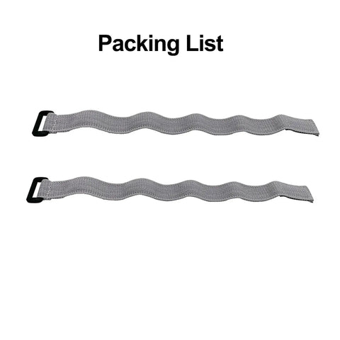 All Purpose Elastic Nylon Propeller Strap Kit No Fuss For Mini 5 Pro Mini 4K Mini 3 Mini 3 Pro Mini 4 Pro Air 2 drones, 2-pack straps