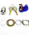 Upgrade Your Game Machine With This Brass Keyed Alike Start Key Switch Lock That Nails The Hardware Fix Like A Boss For All Your DIY Projects Perfect For Furniture And Arcade Gear with keys, lock, and hardware parts.
