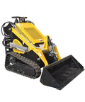 Track Type Mini Skid Steer Loader Workhorse for construction and landscaping jobs, rugged, versatile material handling machine shown