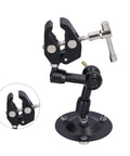 Heavy Duty Soldering Clamp Bench Vise and Flexible Stand for DIY PCB Welding Station Tool Holder Iron Stand with Rubber Pad