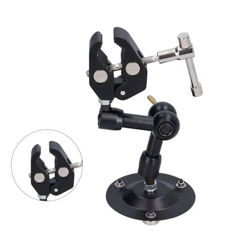 Heavy Duty Soldering Clamp Bench Vise and Flexible Stand for DIY PCB Welding Station Tool Holder Iron Stand with Rubber Pad