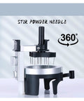 Badass Espresso Stirrer And Coffee Distribution Tool For Leveling Portafilter Pucks, 360-degree stir powder needle, stainless steel design.