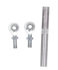 Beefy 7 Inch Heim Joint Adjustable Alternator Bracket For SBC And BBC V8 Engines, Fits Chevy 350 And 454, Ford And Mopar Compatibility, 7.5 To 9 Inch Range, Heavy Duty Aluminum, Easy Install, Keeps Belts Tight And Aligned. Silver heim joints and adjuster rod