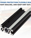 10m Long Aluminum T Slot Cover Flat Seal Dust Shield For 10mm Slot 4545 5050 Aluminum Profiles Ideal For 3D Printer Frames