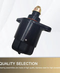 Idle Speed Control Valve For Cars Throttle Stepper Motor Replacement Kit for Stable Engine Idle and Smooth RPM, side view