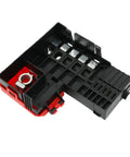Heavy Duty Battery Distribution Fuse Block Direct Replacement For Chevy Silverado Tahoe Suburban Rigs showing detailed fuse connections and housing.