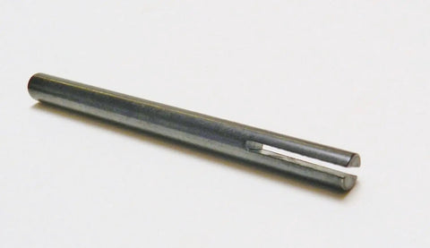6 Inch Slotted Mandrel With One Quarter Inch Shank And Straight Body For Abrasive Sheets Or Roll Material Quick Change Core Sanding Tool US Made