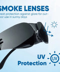 Bulk Pack 48 Tinted Safety Glasses With Dark Smoke Lenses For UV400 Protection, ANSI Z87.1 Impact Resistant Eye Protection