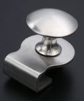 Round Glass Door Pull Handle 29mm Diameter for 5-8mm Glass Thickness Stainless Steel Clamp Clips for Showcases Cabinets