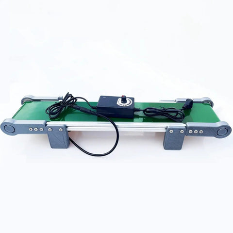 Compact Desktop Belt Conveyor With Dead Simple Variable Speed Adjustments Pvc Conveyor Belt For Small Assembly Lines And Quick Shop Hauls Smooth Roll Action Offers Serious Bang For Your Buck On Any Creative Project
