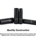 Three Eighths Inch Drive Deep Impact Socket Set With 6 Point Metric 7mm To 19mm Built Tough In CR V Chrome Vanadium displayed