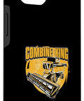 Combine King Harvester Operator Case For Your Phone With Funny Crop Field Theme Durable Protection Easy Grip And Farm Crew Style