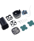 Rock Solid 18650 Lithium Battery Pack Case For 16.8V 4S Power Tools With Smart BMS Safety Circuit Board And New Nickel Strips assembly kit parts