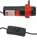 Heavy Duty Electric Tile Bevel Cutter And Chamfering Tool Fueled By A Beefy 1200 Watt Motor power supply with switch