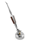 Third Hand Tweezers With Cross Locking Clamps And 360 Degree Rotating Base For Jewelry Making Soldering And Repair Kit
