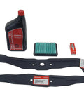 HRX217 Series All In One Tune Up Kit For Lawn Mower With Genuine Blade Set Upper 72511VH7000 Lower 72531VH7000 Air Filter 17211ZL8023
