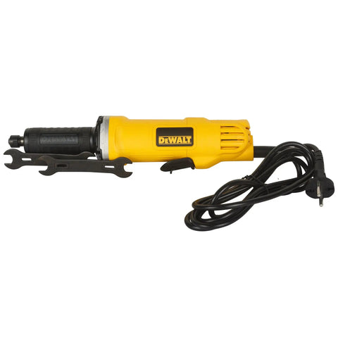 Corded Die Grinder 1-1/2 Inch Wheel, 4.2 Amp, 25,000 RPM Powerhouse for Metal Grinding, AC/DC Capable, yellow and black design