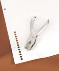 Circle Shaped Handheld Paper Hole Punch, 1/8 Inch Single Hole Punch on paper, Mini Metal Punch For DIY Crafts and Office Use