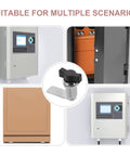 Beefy Heavy Duty T Handle Lock Zinc Alloy Cabinet Latch shown on various panels and boxes, suitable for multiple scenarios