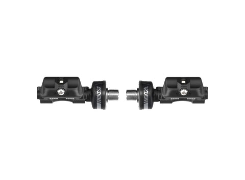 Favero Assioma Duo Pedal Based Bike Power Meter With Dual Left And Right Power Sensors, pedal components shown apart