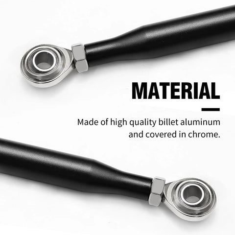 Round Gear Shift Linkage Replacement For Touring Electra Glide And Road King Motorcycles 1980-2020 Black Finish Durable Steel Build Smooth And Precise Shifting Upgrade For Ride-Ready Easy Shifts; black round linkage