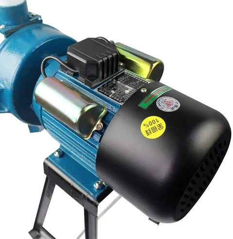 Motor of the Beast 2200W Electric Grain Mill Grinder for Heavy Duty Commercial Use, highlighting steel construction.