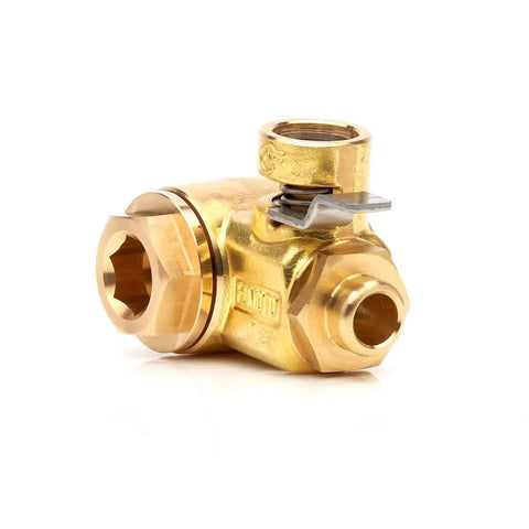 New Generation 360 Degree Rotating Valve With 14mm-1.5 Thread Size No Fuss Through Bolt Design For Easy Install And Maximum Clearance Oil Drain Valve