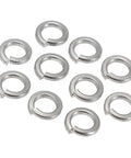 M3 304 Stainless Steel O Ring And Lock Washer Kit with 100 pcs of assorted O rings, split lock washers, and spring washers