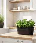 16 Inch Railing Planter Set Of 3 For Outdoor Plants With Detachable Hooks And Drain Holes Large Metal Balcony Pots Black