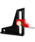 Pro Grade Aluminum Woodworking Height Gauge With Dual Scale And Metric Depth Measurement for Table Saw, Durable Aluminum Alloy