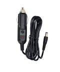 Heavy Duty 12V Car Adapter For Back Massage Seat Cushion Cigarette Lighter Jack Charger with a long black cord and plug.