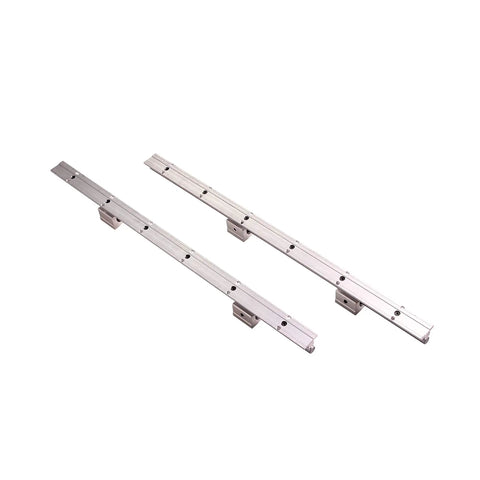 Heavy Duty SBR16 1200mm Linear Rail Kit With Two Rails And Four SBR16UU Bearing Blocks, 16mm Guide, 47.2 Inch Length, High Precision CNC Linear Guide