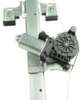Beefed Up Rear Left Driver Side Window Regulator With Motor For 2007 2013 Chevy Silverado GMC Sierra 1500 2500 HD 3500 HD Extended Cab Pickup