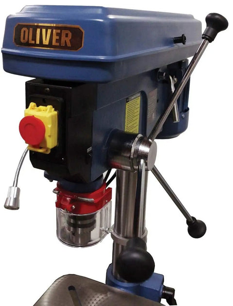 Beefy 17 Inch Swing Floor Drill Press With 360 Degree Table Rotation And 45 Degree Tilt Crank Table Up And Down LED Work